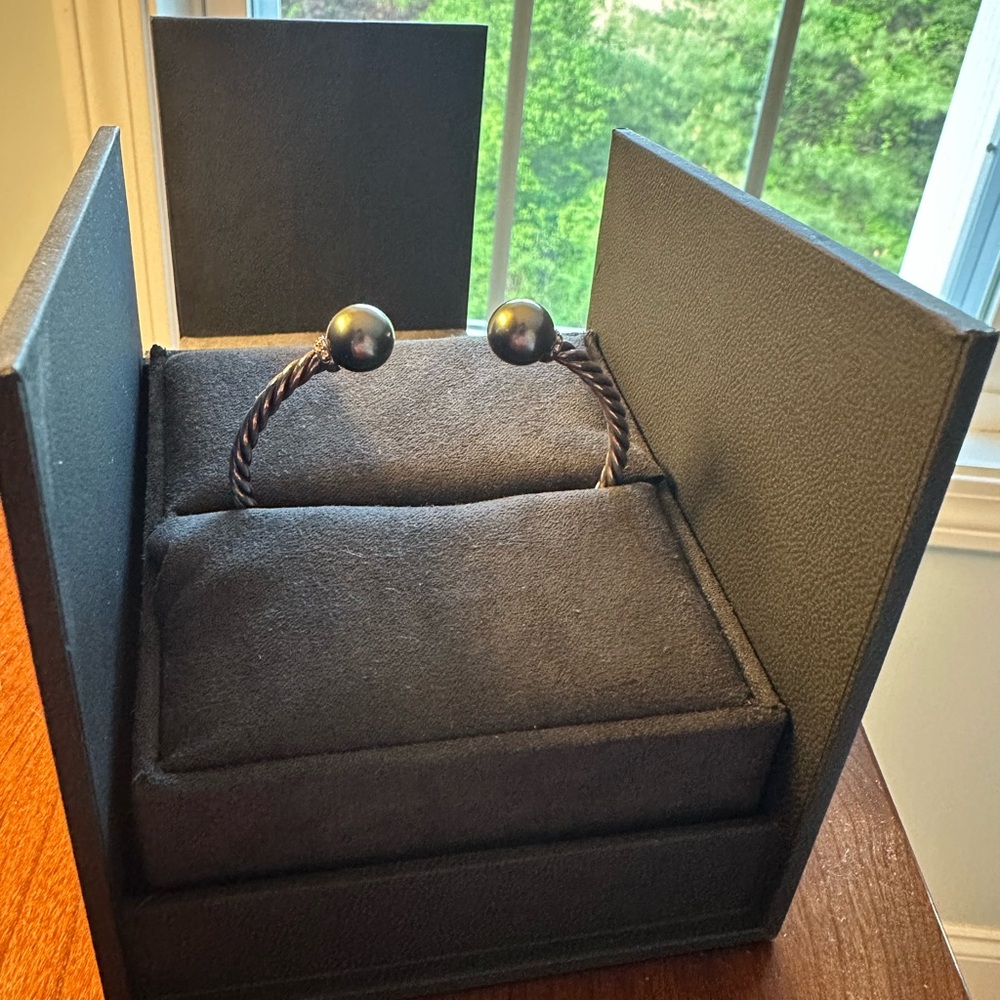 David Yurman Solari Bracelet with Tahitian Pearls